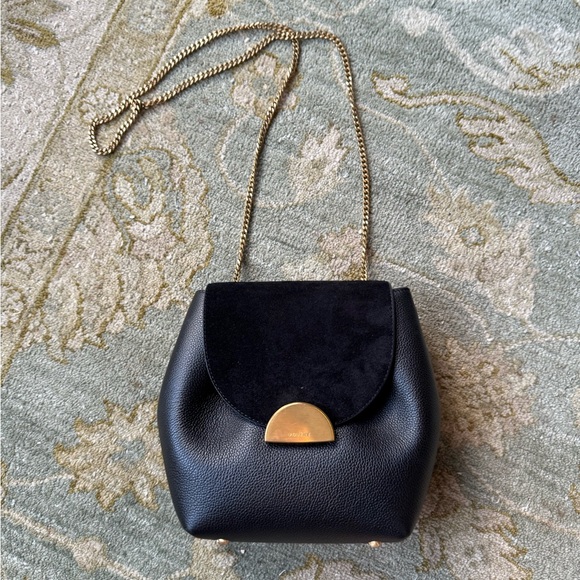 Polene Numéro un mini leather crossbody bag - Picture 2 of 9